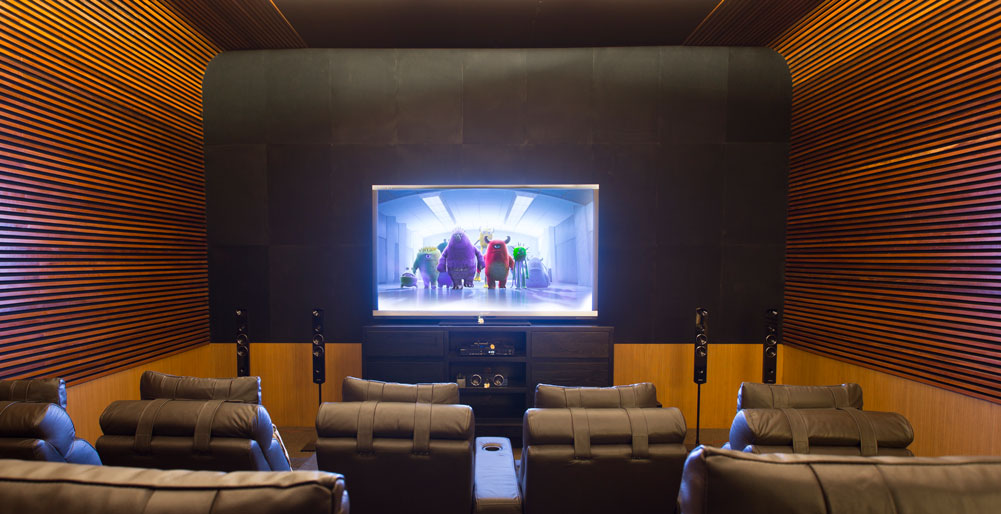 Villa Bayu Gita Beachfront - Cinema room